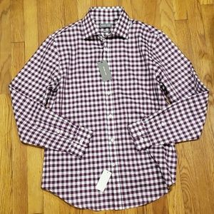 NWT Michael Kors Mens Dress Shirt Slim Fit